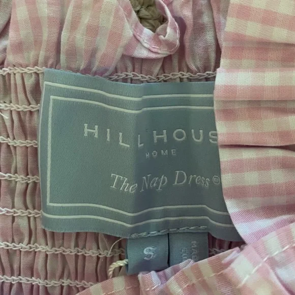Hill House Ellie Nap Dress Pink Gingham NWT XXL - Picture 9 of 16